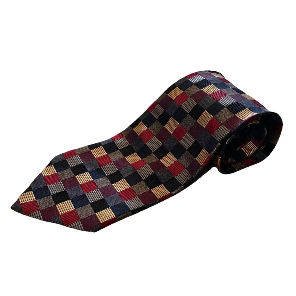 Roberto‎ Villini Mens Formal Neck Tie Multicolor 58